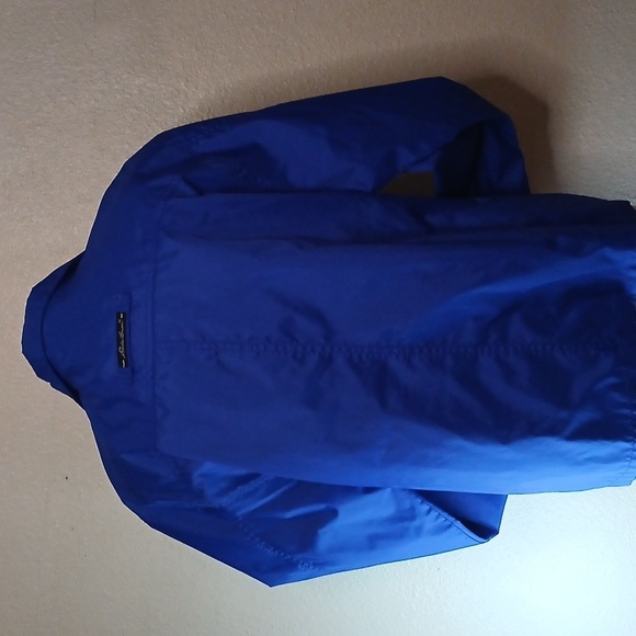 Eddie BAUER VIBRANT BLUE LIGHTWEIGHT FULLZIP JACKET WOMEN'S LARGE - Picture 6 of 11